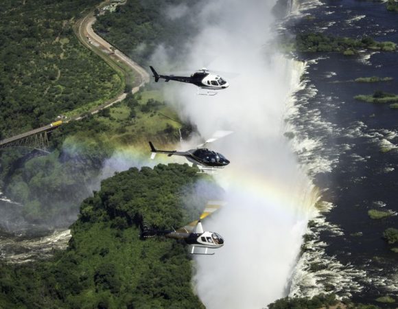 Livingstone: Victoria Falls Helicopter Flights